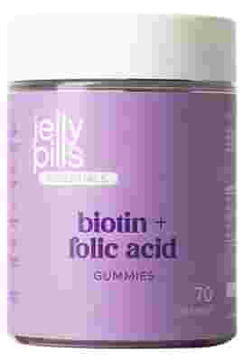 JELLY PILLS ESSENTIALS BIOTIN + FOLIC ACID 70 GUMMIES