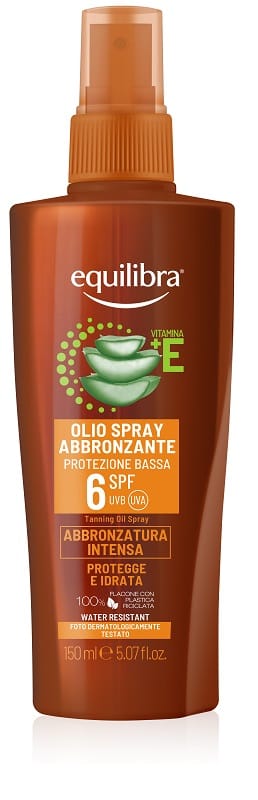 EQUILIBRA OLIO SPRAY PROTETTIVO ABBRONZANTE SPF6 VITAMINICA 150 ML
