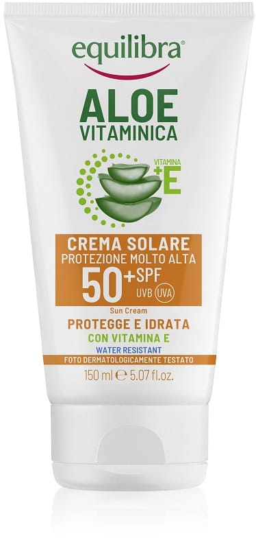 EQUILIBRA CREMA SOLARE ALOE SPF50 VITAMINICA 150 ML