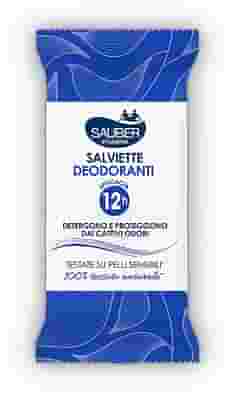 SAUBER SALVIETTE DEODORANTI 10 PEZZI