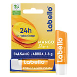Labello Mango Shine Burrocacao 4.8 g, Balsamo labbra all'aroma di Mango con pigmenti scintillanti