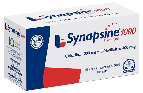 L SYNAPSINE 1000 CITICOLINA 1000 10 FLACONCINI 10 ML