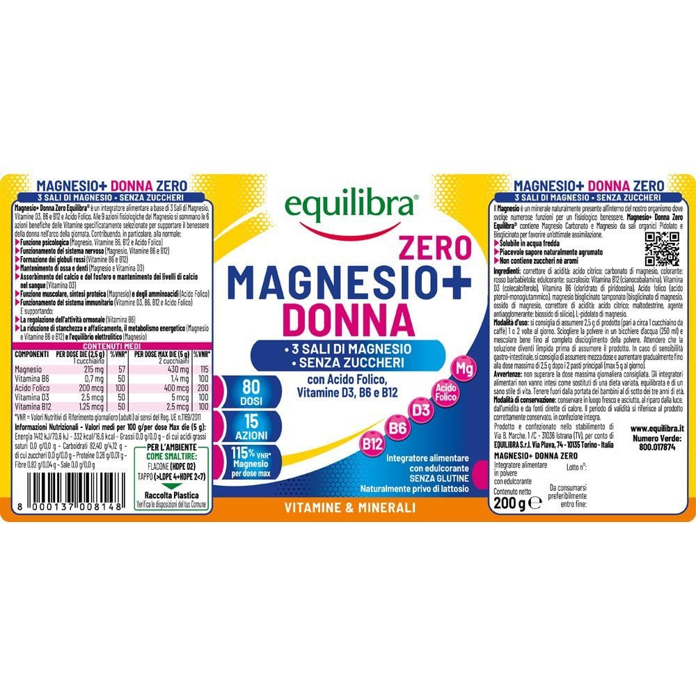 MAGNESIO+ DONNA 200 G
