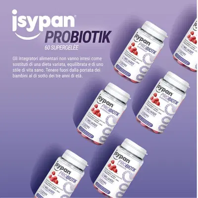 ISYPAN PROBIOTIK 60 SUPERGELEE ISYPAN PROBIOTIK 60 SUPERGELEE