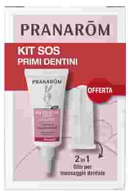 PRANAROM KIT SOS PRIMI DENTINI 1 GEL ERUZIONE DENTI DA LATTE 15 ML + 1 DITO MASSAGGIANTE