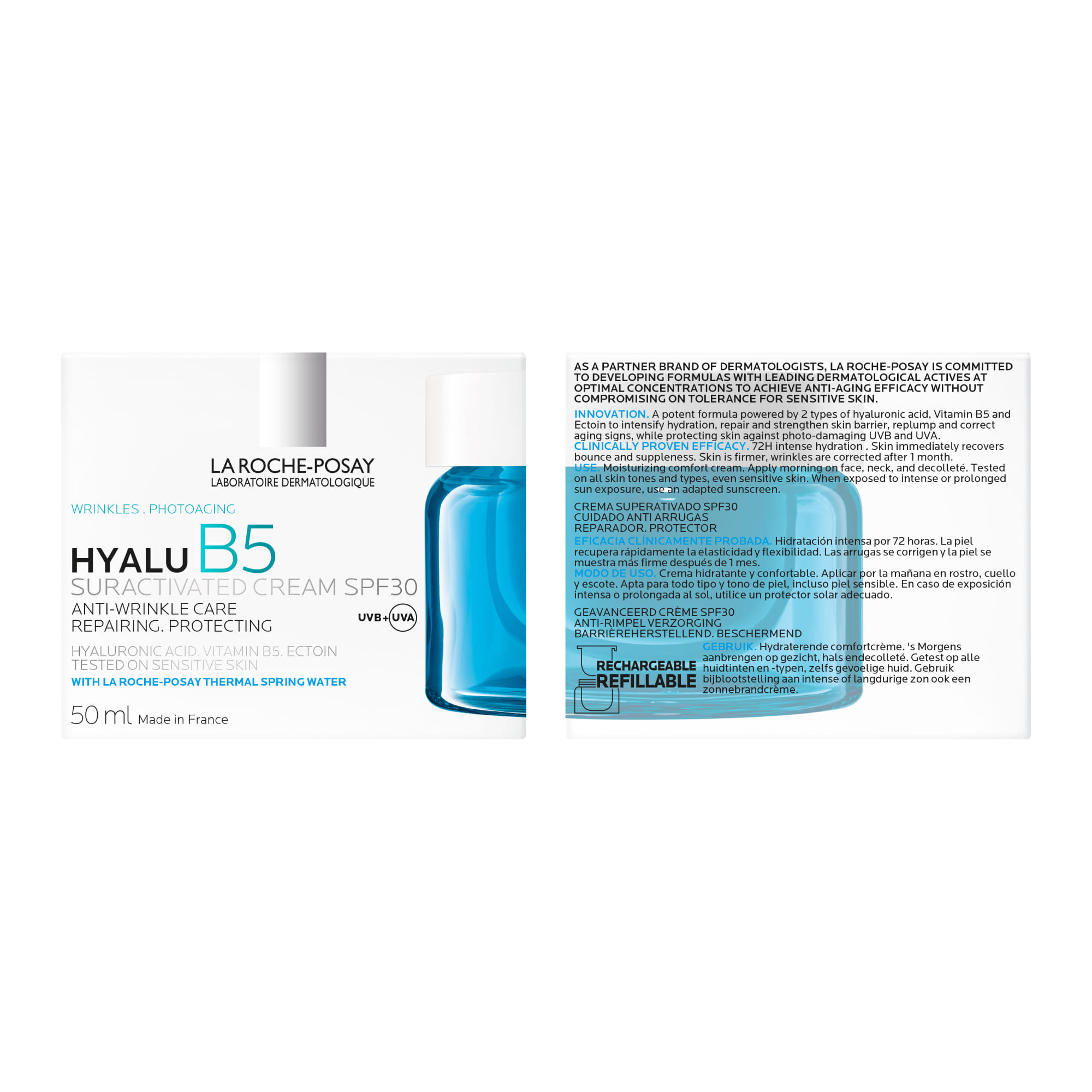HYALU B5 CREMA VASO SPF30 50 ML