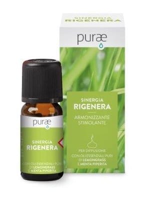 PURAE SINERGIA CON OLI ESSENZIALI RIGENERA 10 ML