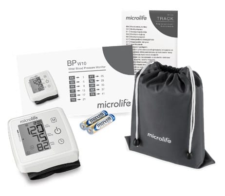 MISURATORE DI PRESSIONE DA POLSO MICROLIFE W10