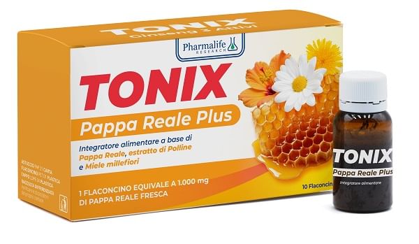 TONIX PAPPA REALE PLUS 10 FLACONCINI DA 15 ML