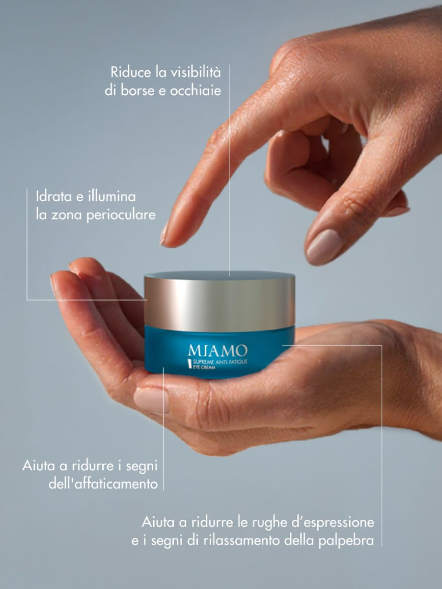 MIAMO LONGEVITY PLUS SUPREME ANTI FATIGUE EYE CREAM 15 ML