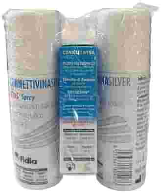 CONNETTIVINASILVER PLUS BIPACK SPRAY 50 ML + CONNETTIVINAVISO CREMA 50 ML CAMPIONE