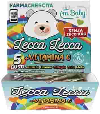 I'M BABY LECCA LECCA VITAMINA C SENZA ZUCCHERO DISPENSER 200 PEZZI