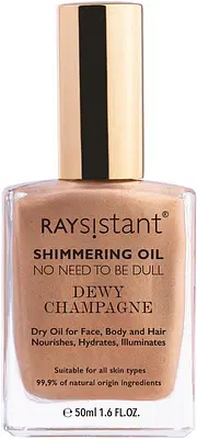 RAYSISTANT SHIMMERING OIL DEWY CHAMPAGNE 50 ML RAYSISTANT SHIMMERING OIL DEWY CHAMPAGNE 50 ML