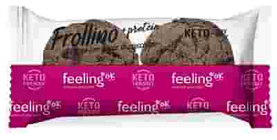 FEELING OK +PROTEIN FROLLINO AL CACAO CON GOCCE DI CIOCCOLATO 50 G