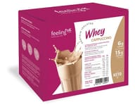 FEELING OK +PROTEIN WHEY CAPPUCCINO MISCELA PROTEICA 21 BUSTINE X 25 G
