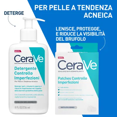 CERAVE PATCHES CONTROLLO IMPERFEZIONI 22 PEZZI CERAVE PATCHES CONTROLLO IMPERFEZIONI 22 PEZZI