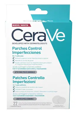 CERAVE PATCHES CONTROLLO IMPERFEZIONI 22 PEZZI CERAVE PATCHES CONTROLLO IMPERFEZIONI 22 PEZZI