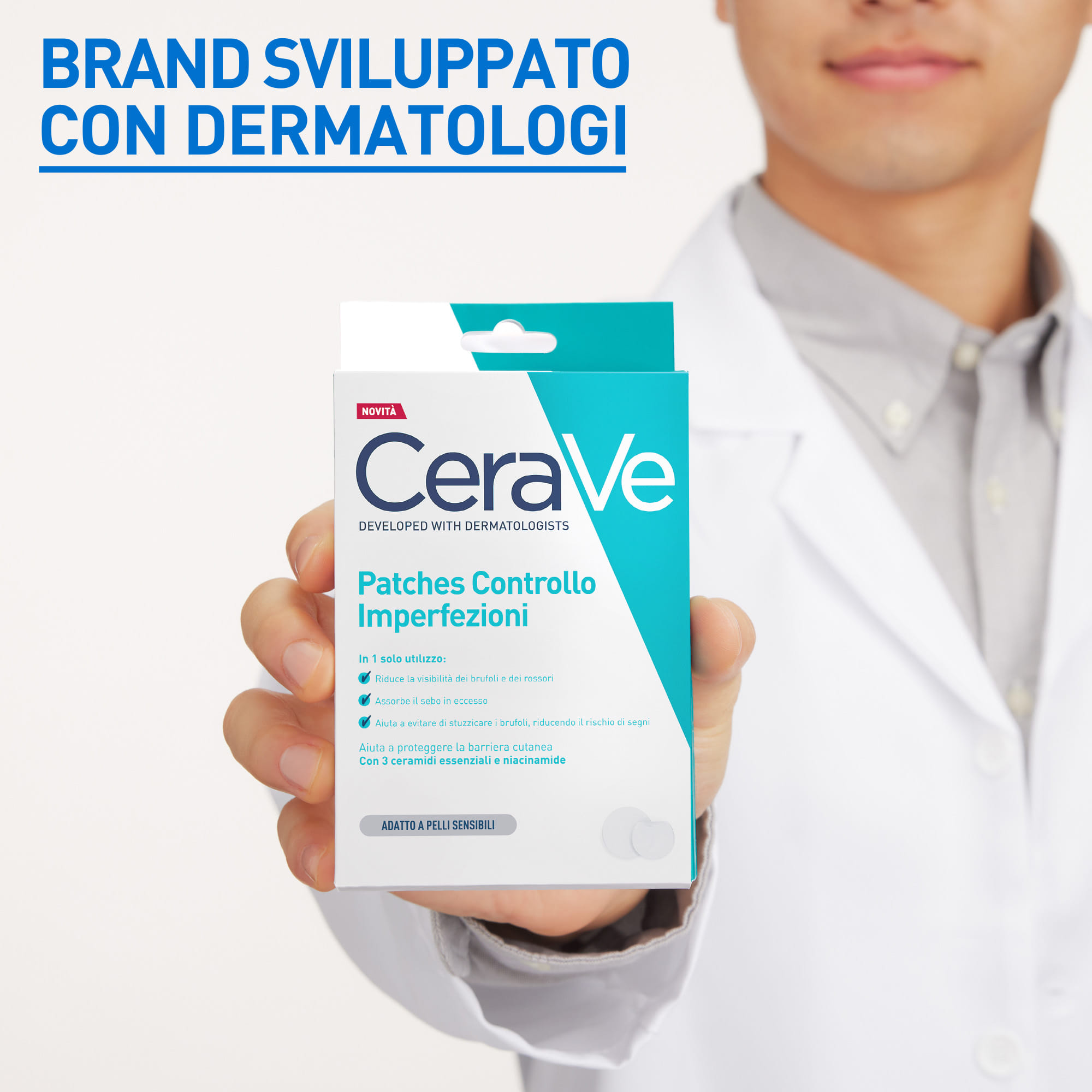 CERAVE PATCHES CONTROLLO IMPERFEZIONI 22 PEZZI