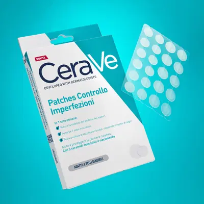 CERAVE PATCHES CONTROLLO IMPERFEZIONI 22 PEZZI CERAVE PATCHES CONTROLLO IMPERFEZIONI 22 PEZZI