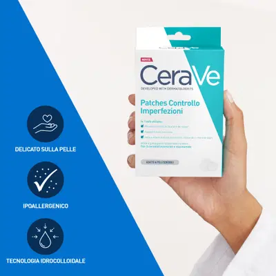 CERAVE PATCHES CONTROLLO IMPERFEZIONI 22 PEZZI CERAVE PATCHES CONTROLLO IMPERFEZIONI 22 PEZZI