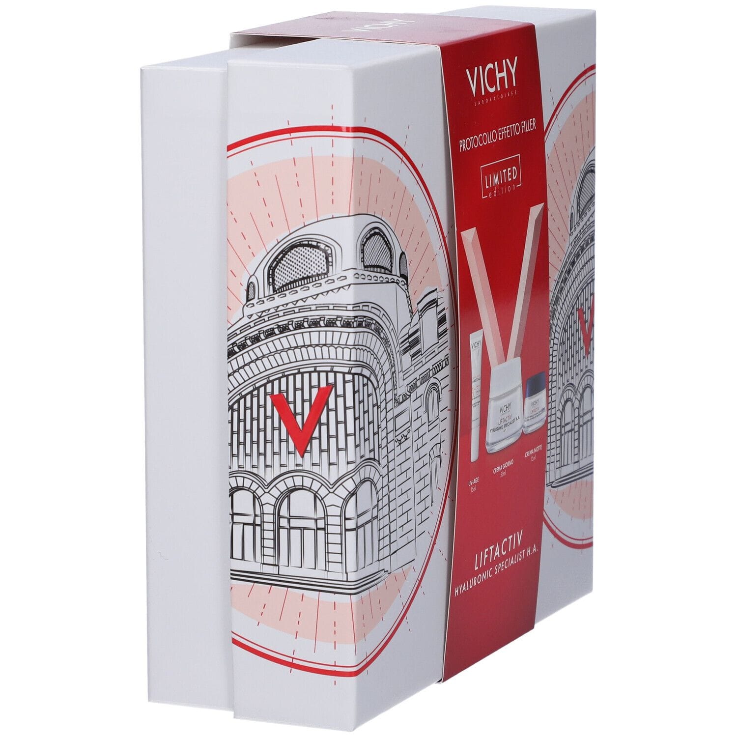 LIFTACTIV HA COFANETTO 2025 1 LIFTACTIV SUPREME PELLI NORMALI MISTE 50 ML + 1 LIFTACTIV HA CREMA NOTTE 15 ML OMAGGIO + 1 LIFTACTIV UV AGE SPF50 15 ML OMAGGIO