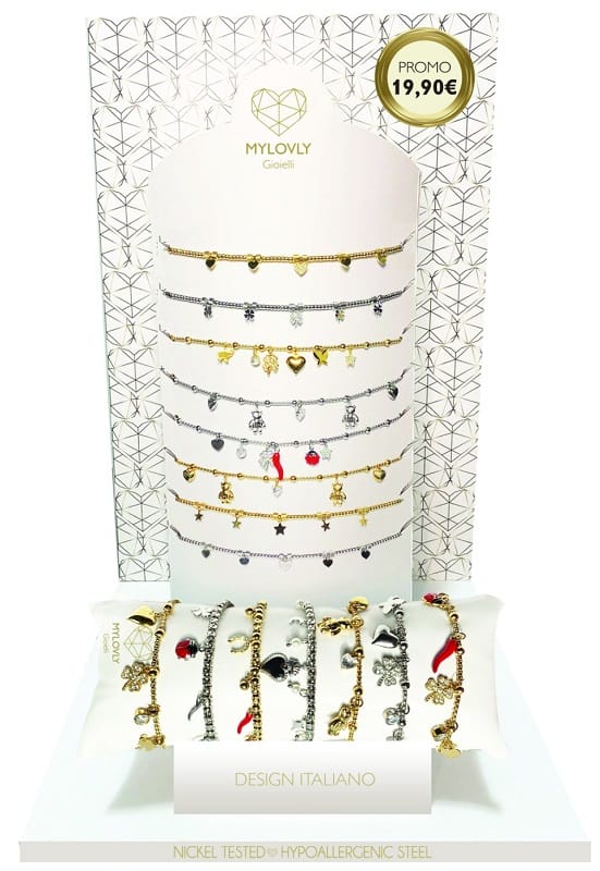 MYLOVLY GIOIELLI INSPIRATIONAL COLLANA ORSETTI ARG