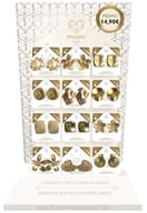 MYLOVLY GIOIELLI ORECCHINI ZEBRA PLISSE' ORO