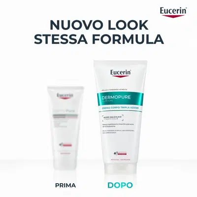 EUCERIN DERMOPURE CLINICAL CREMA CORPO TRIPLA AZIONE 200 ML EUCERIN DERMOPURE CLINICAL CREMA CORPO TRIPLA AZIONE 200 ML