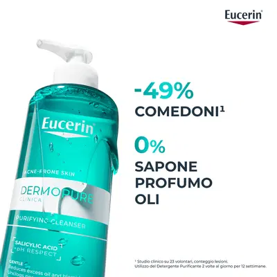 EUCERIN DERMOPURE CLINICAL DETERGENTE PURIFICANTE 400 ML EUCERIN DERMOPURE CLINICAL DETERGENTE PURIFICANTE 400 ML