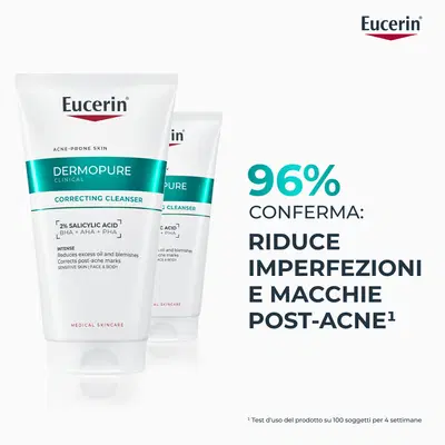 EUCERIN DERMOPURE CLINICAL DETERGENTE TRIPLA AZIONE 150 ML EUCERIN DERMOPURE CLINICAL DETERGENTE TRIPLA AZIONE 150 ML