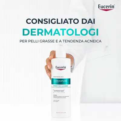 EUCERIN DERMOPURE CLINICAL DETERGENTE TRIPLA AZIONE 400 ML EUCERIN DERMOPURE CLINICAL DETERGENTE TRIPLA AZIONE 400 ML