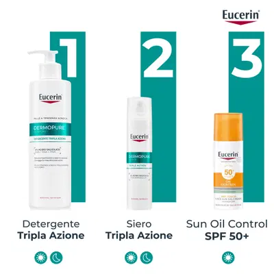 EUCERIN DERMOPURE CLINICAL DETERGENTE TRIPLA AZIONE 400 ML EUCERIN DERMOPURE CLINICAL DETERGENTE TRIPLA AZIONE 400 ML