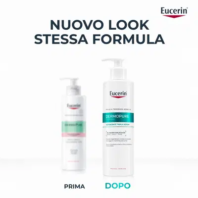 EUCERIN DERMOPURE CLINICAL DETERGENTE TRIPLA AZIONE 400 ML EUCERIN DERMOPURE CLINICAL DETERGENTE TRIPLA AZIONE 400 ML