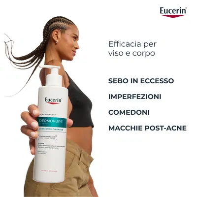 EUCERIN DERMOPURE CLINICAL DETERGENTE TRIPLA AZIONE 400 ML EUCERIN DERMOPURE CLINICAL DETERGENTE TRIPLA AZIONE 400 ML