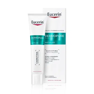 EUCERIN DERMOPURE CLINICAL FLUIDO OPACIZZANTE 40 ML EUCERIN DERMOPURE CLINICAL FLUIDO OPACIZZANTE 40 ML