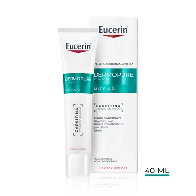 EUCERIN DERMOPURE CLINICAL FLUIDO OPACIZZANTE 40 ML EUCERIN DERMOPURE CLINICAL FLUIDO OPACIZZANTE 40 ML