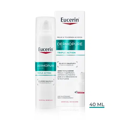 EUCERIN DERMOPURE CLINICAL SIERO TRIPLA AZIONE 40 ML EUCERIN DERMOPURE CLINICAL SIERO TRIPLA AZIONE 40 ML