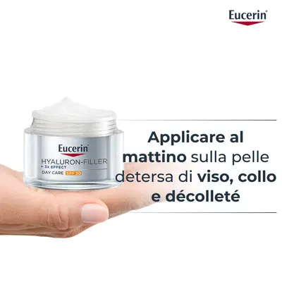 EUCERIN HYALURON-FILLER + 3X EFFECT CREMA GIORNO SPF30 RICARICA 50 ML EUCERIN HYALURON-FILLER + 3X EFFECT CREMA GIORNO SPF30 RICARICA 50 ML