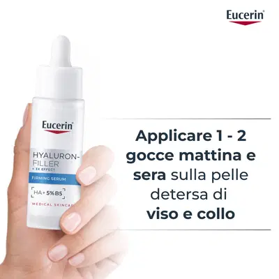 EUCERIN HYALURON-FILLER + 3X EFFECT SIERO ANTI-RUGHE 30 ML EUCERIN HYALURON-FILLER + 3X EFFECT SIERO ANTI-RUGHE 30 ML