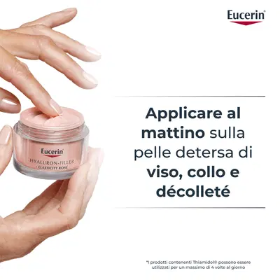 EUCERIN HYALURON-FILLER + ELASTICITY CREMA GIORNO ROSE' SPF30 RICARICA 50 ML EUCERIN HYALURON-FILLER + ELASTICITY CREMA GIORNO ROSE' SPF30 RICARICA 50 ML