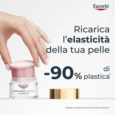EUCERIN HYALURON-FILLER + ELASTICITY CREMA GIORNO ROSE' SPF30 RICARICA 50 ML EUCERIN HYALURON-FILLER + ELASTICITY CREMA GIORNO ROSE' SPF30 RICARICA 50 ML