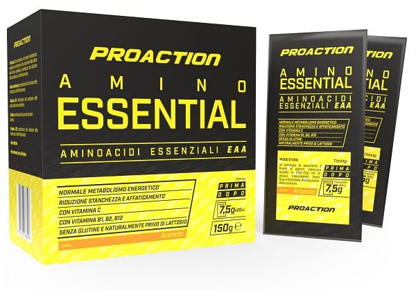 PROACTION PRO AMINO ESSENTIAL 20 BUSTINE DA 7,5 G
