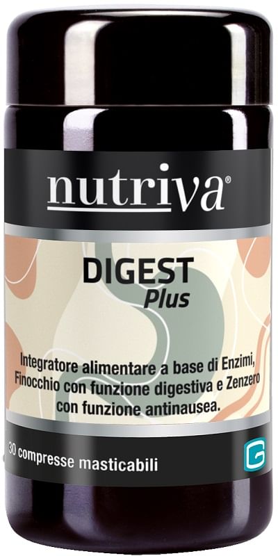 Nutriva Digest Plus 30 Compresse Masticabili