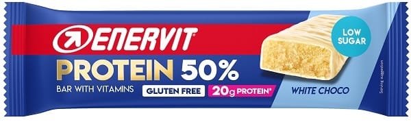 ENERVIT SPORT PROTEIN BAR 50% WHITE CHOCO 40 G