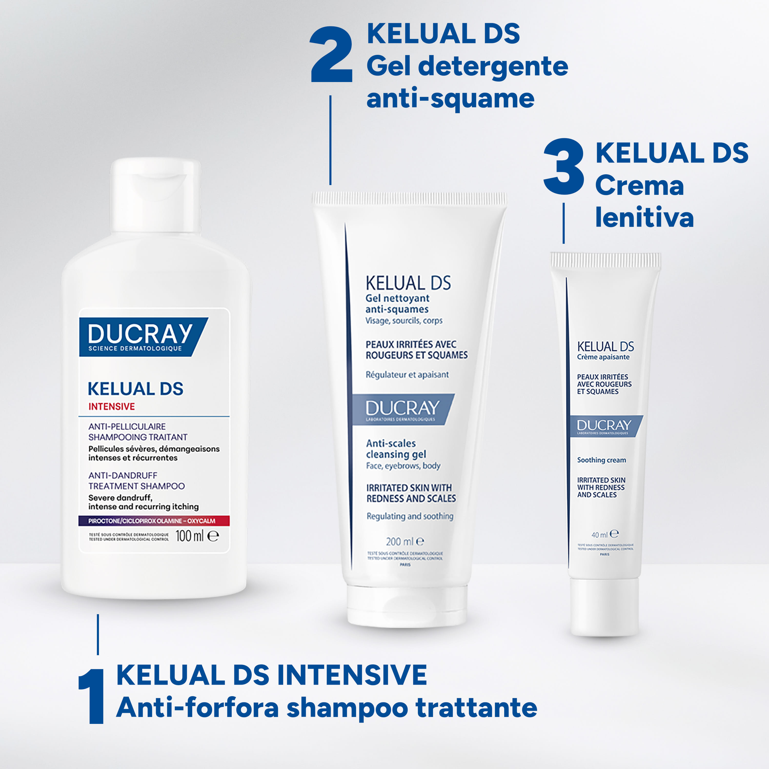DUCRAY KELUAL DS INTENSIVE SHAMPOO ANTIFORFORA 100 ML