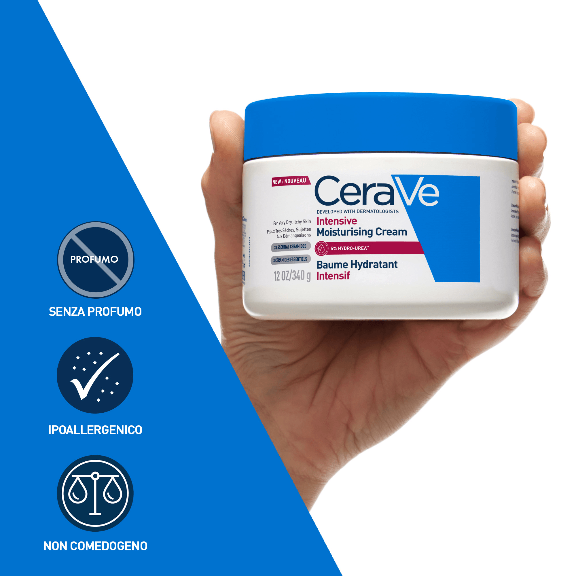 CERAVE INTENSIVE MOISURIZING CREAM 340 G