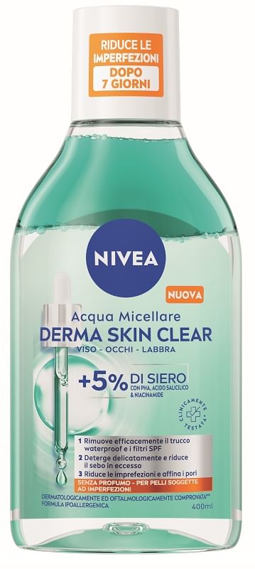 Nivea Derma Skin Clear Acqua Micellare 400 Ml