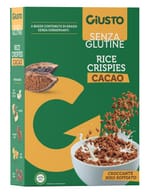 GIUSTO SENZA GLUTINE RICE CRISPIES CACAO 200 G