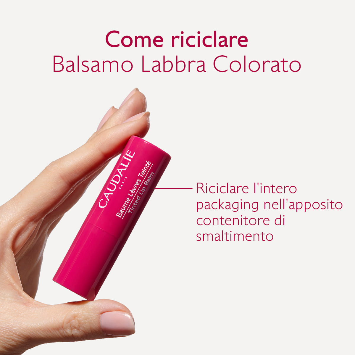 CAUDALIE BALSAMO LABBRA COLORATO 4,5 G