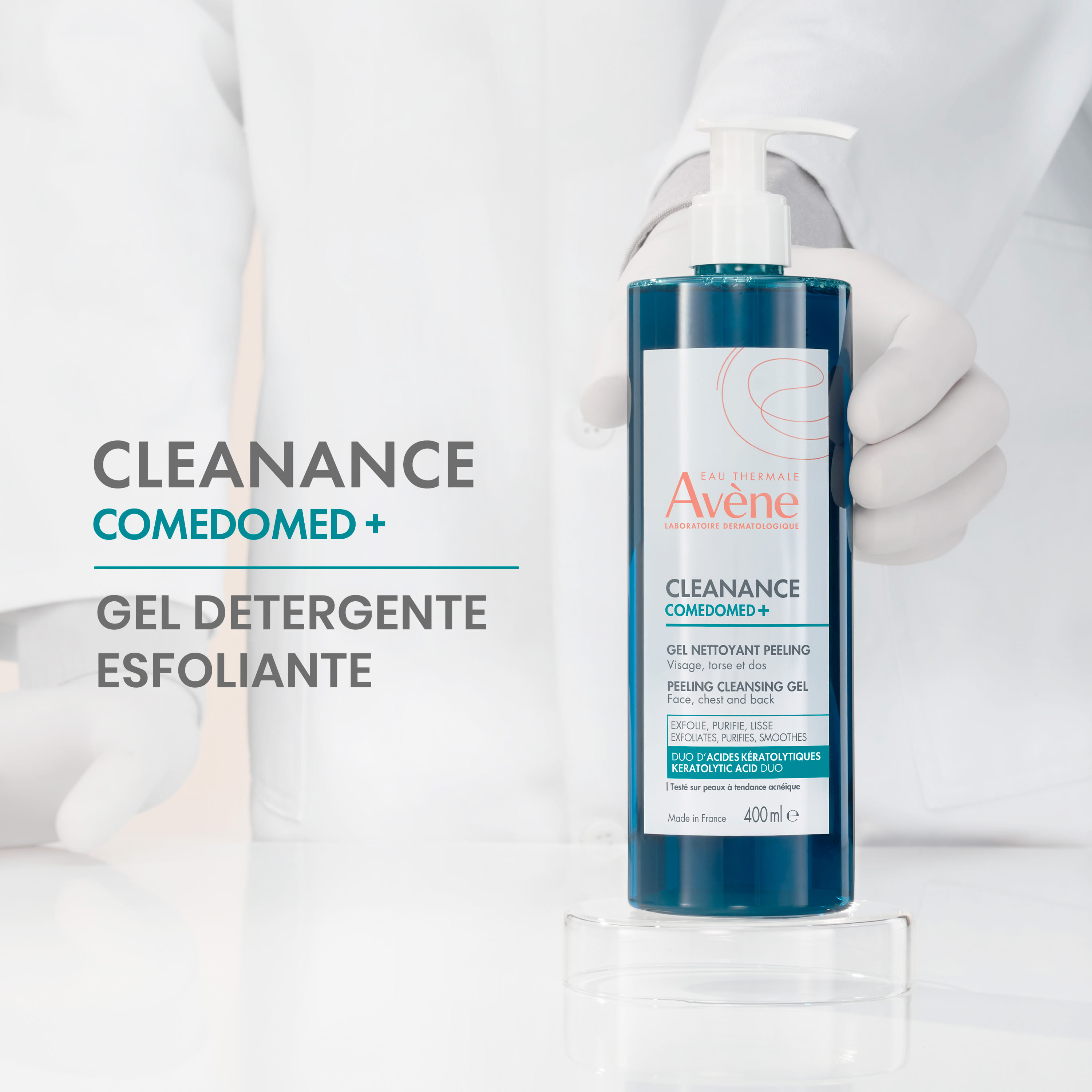 AVENE CLEANANCE COMED GEL DETERGENTE PEELING 400 ML